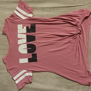Little girls "Love" shirt